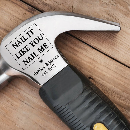 Custom Funny Hammer - Valentine's Gift For Him - CustomGrace