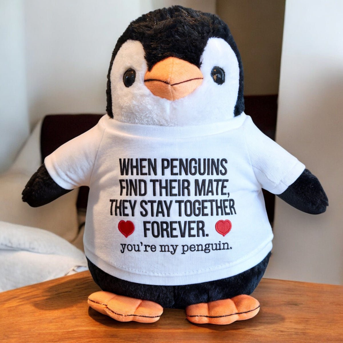 You're My Penguin Plush Valentine's Gift - CustomGrace