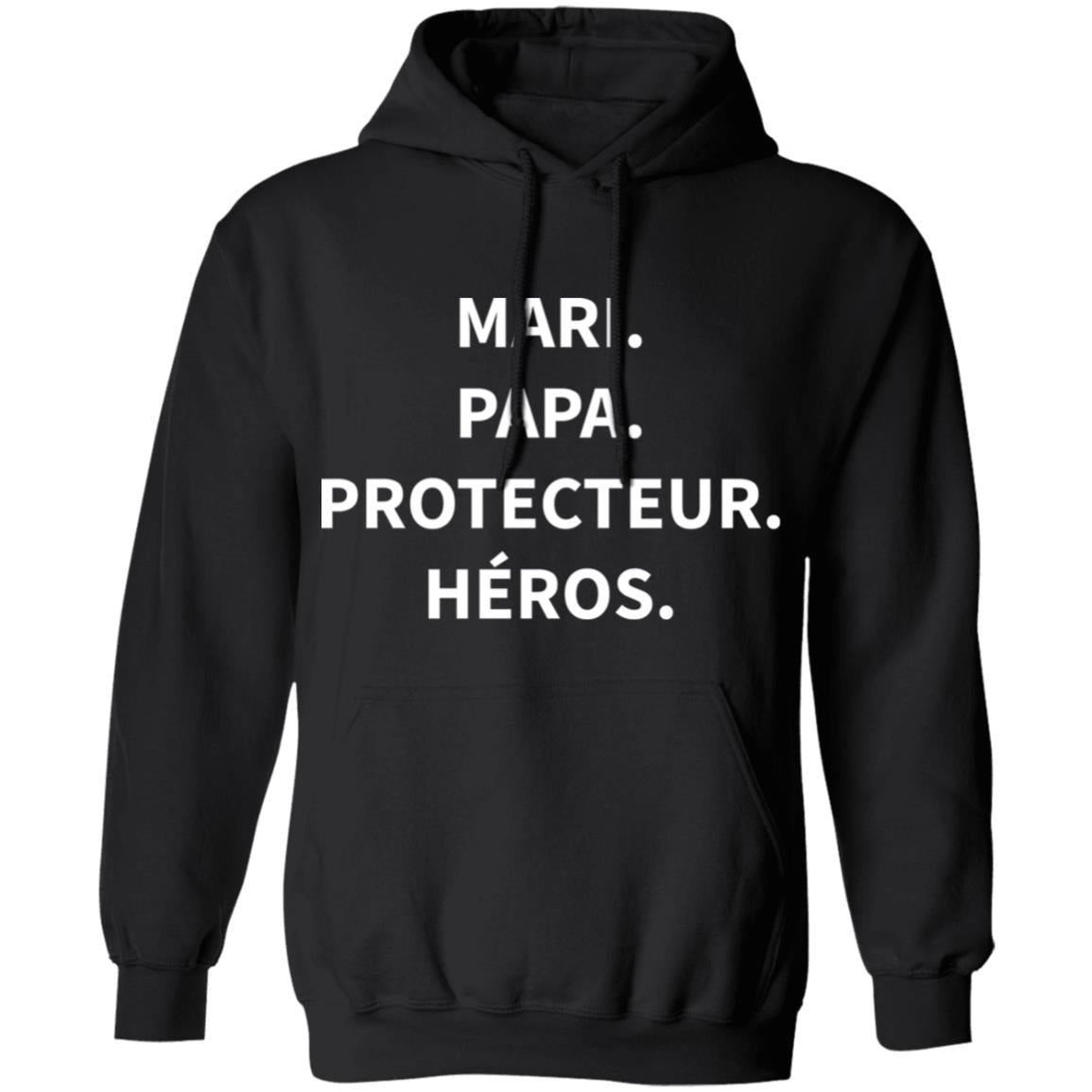 Mari. Papa. Protecteur. Héros. - T-shirt - CustomGrace