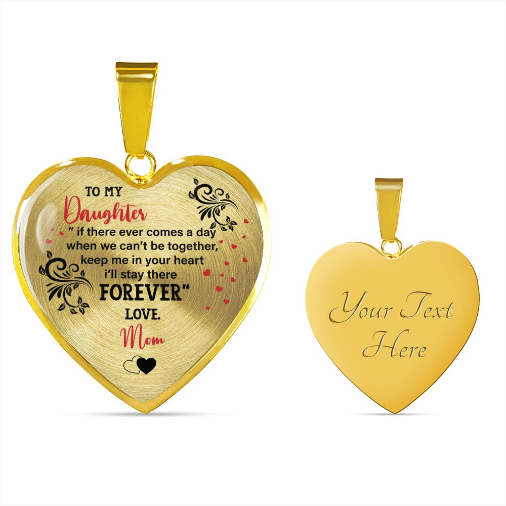 To My Daughter Necklace - CustomGrace