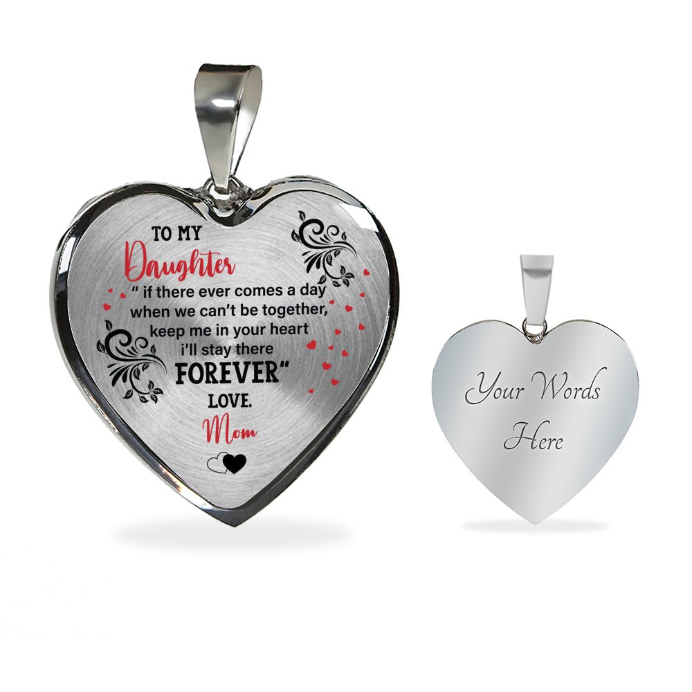 To My Daughter Necklace - CustomGrace