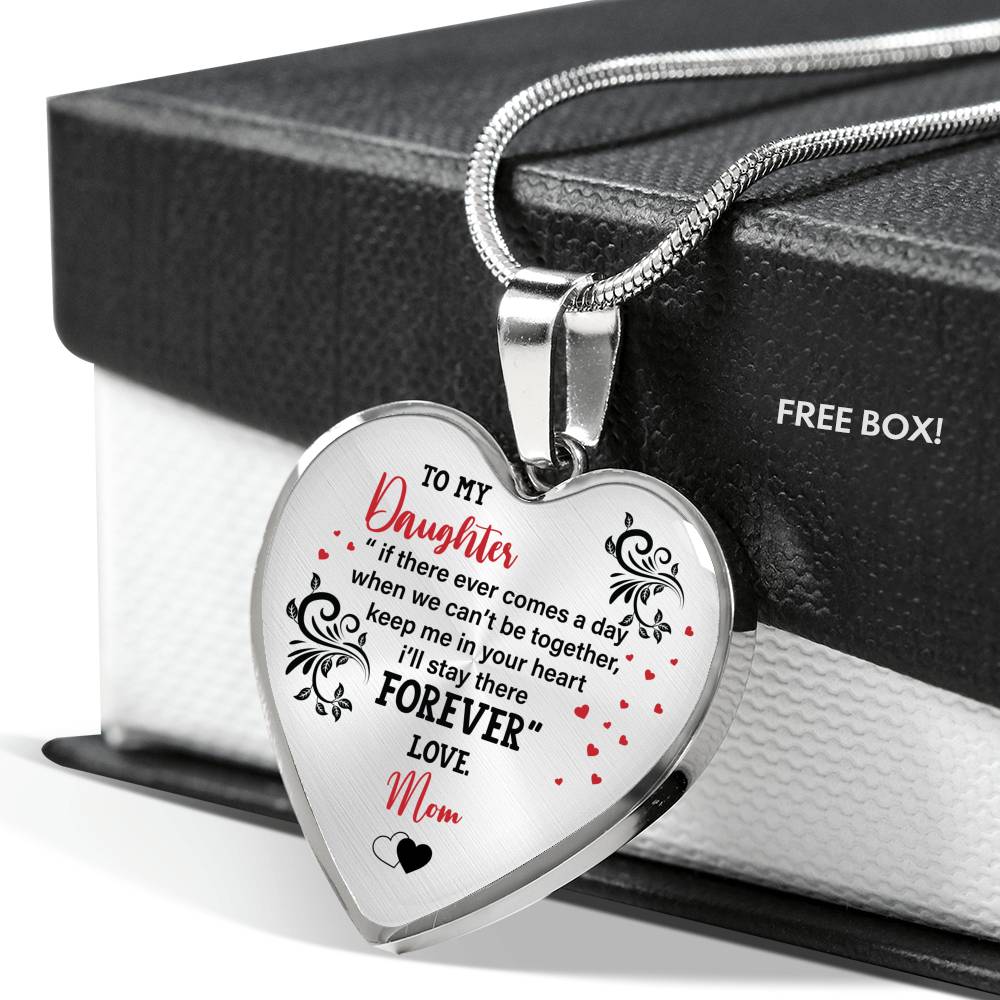 To My Daughter Necklace - CustomGrace