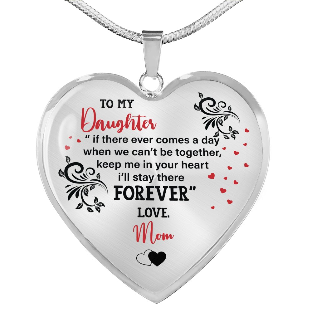 To My Daughter Necklace - CustomGrace