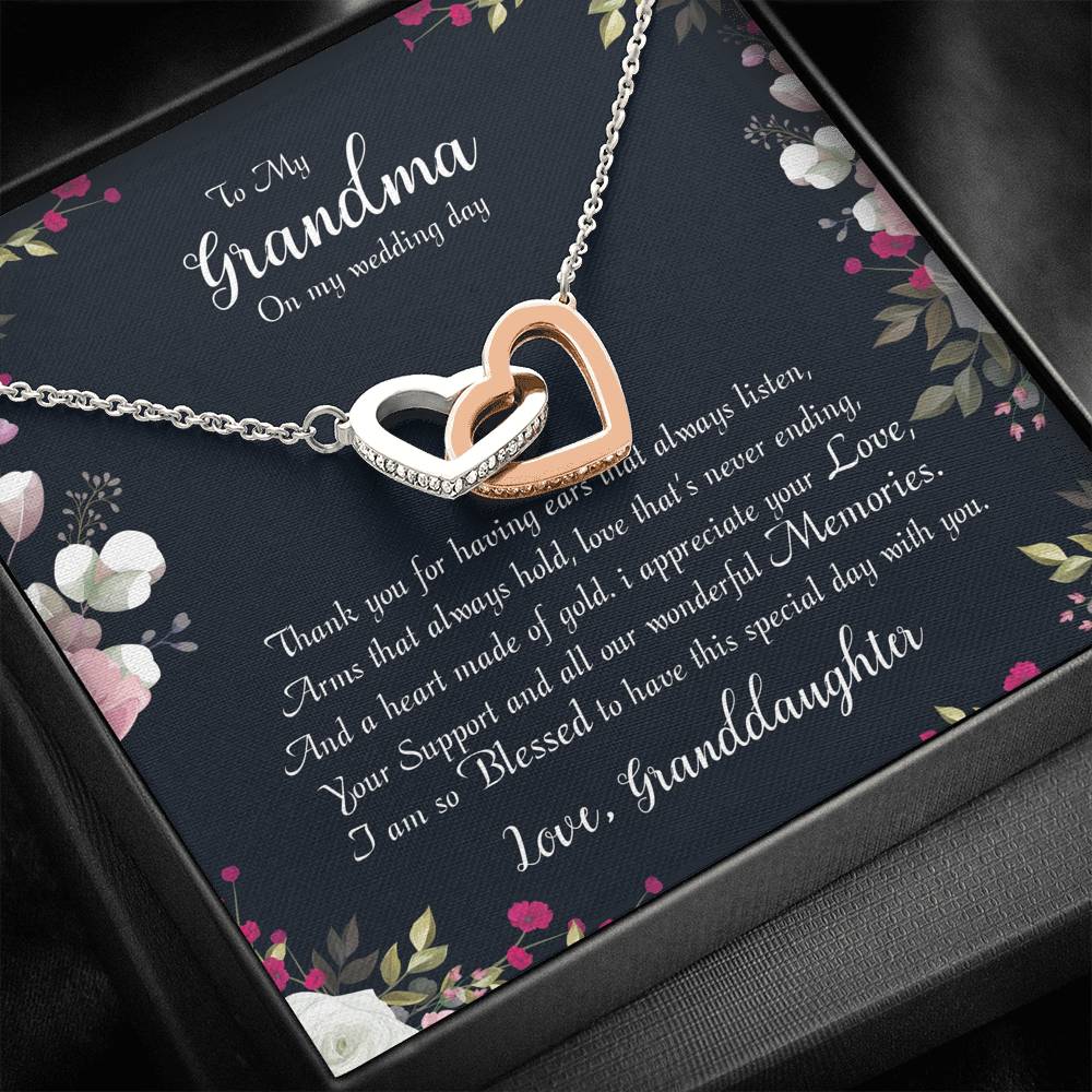 To My Grandma On My Wedding Day - CustomGrace