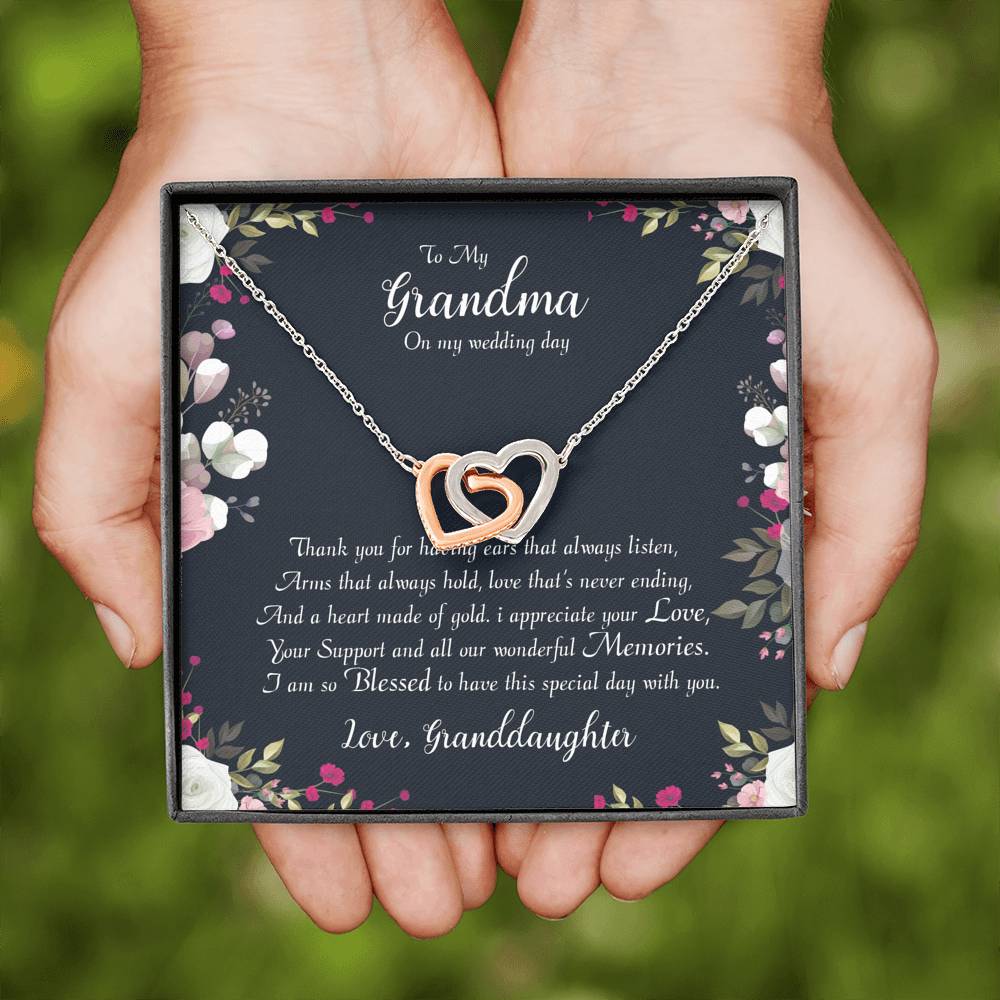 To My Grandma On My Wedding Day - CustomGrace