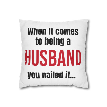 Funny Pillow Cover Set - Valentine's Day Gift For Husband