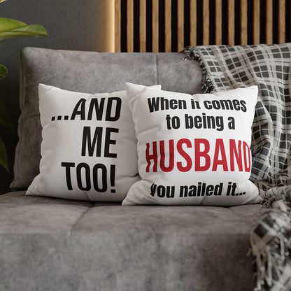 Funny Pillow Cover Set - Valentine's Day Gift For Husband