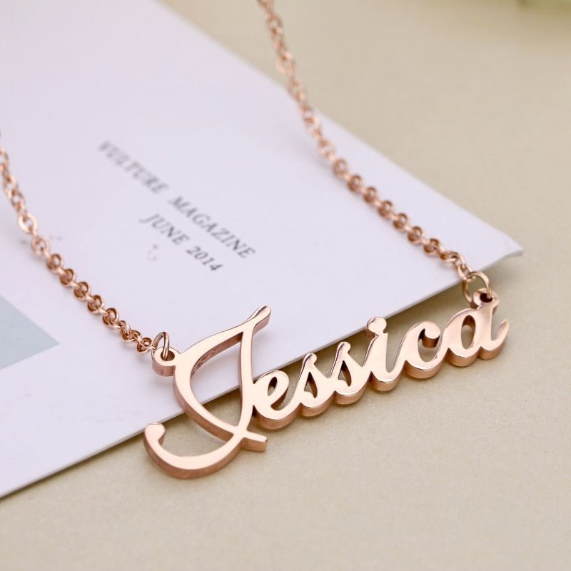 Custom Name Necklace | Best Anniversary gift for her - Lovely Reminder