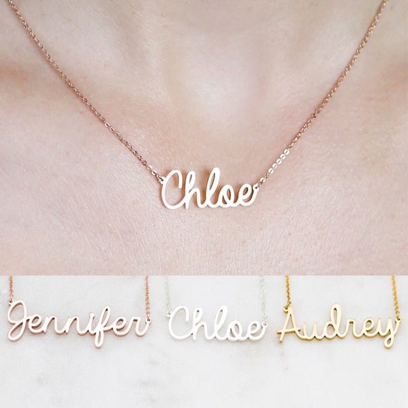 Custom Name Necklace | Best Anniversary gift for her - Lovely Reminder