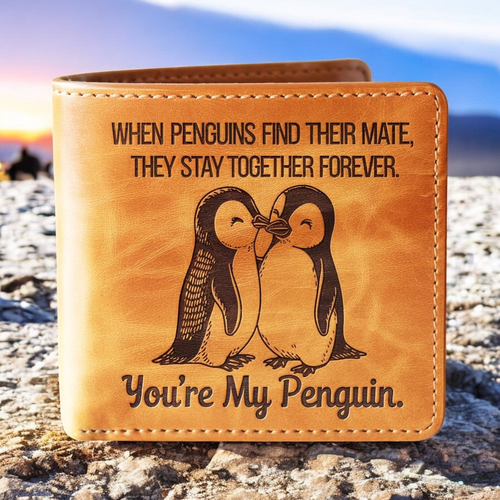 You're My Penguin Wallet Valentine's Gift