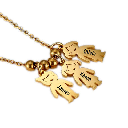 Personalized Family Name Necklace