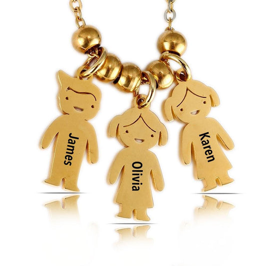Personalized Family Name Necklace - CustomGrace