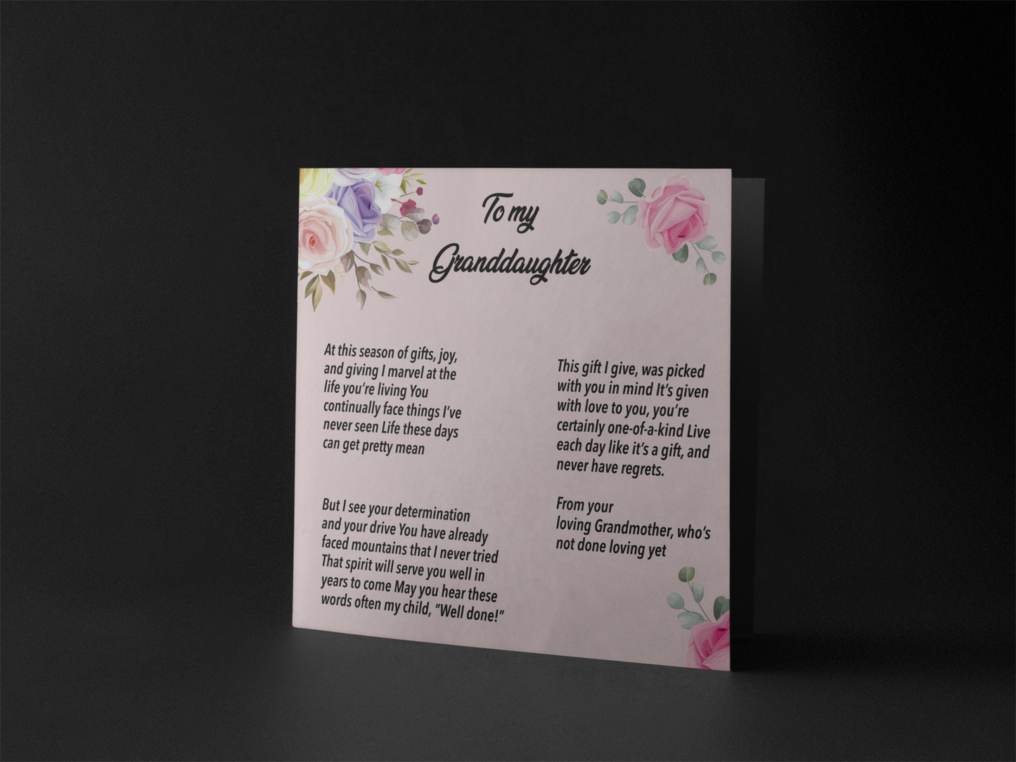 Personalized Poem Gift | Unique & Thoughtful